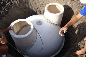 Xây dựng hầm ủ BIOGAS
