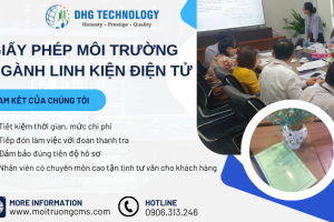 DỊCH VỤ XIN CẤP GIẤY PHÉP MÔI TRƯỜNG CHO NGÀNH GIÀY DA