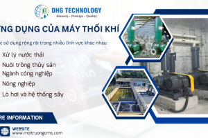 MÁY THỔI KHÍ DÙNG TRONG XỬ LÝ NƯỚC THẢI