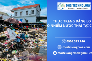 NƯỚC THẢI TỪ CHỢ CÓ CẦN THIẾT XỬ LÝ HAY KHÔNG?