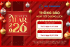THÔNG BÁO NGHỈ TẾT DƯƠNG LỊCH 2025