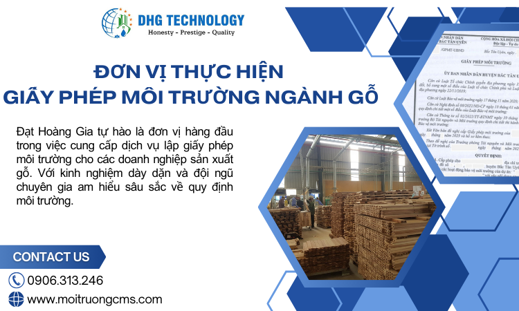 don vi thuc hien giay phep moi truong cho nganh go