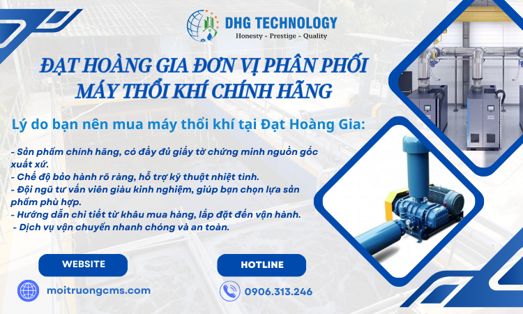 dat hoang gia don vi phan phoi may thoi khi chinh hang