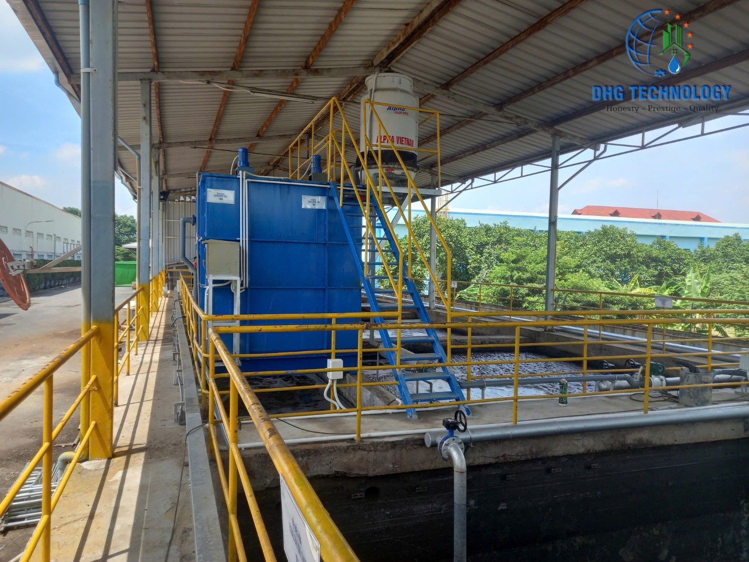 Cải tạo hệ thống xử lý nước thải công suất 200m3/ngày.đêm cho Công ty TNHH ECI ELASTIC