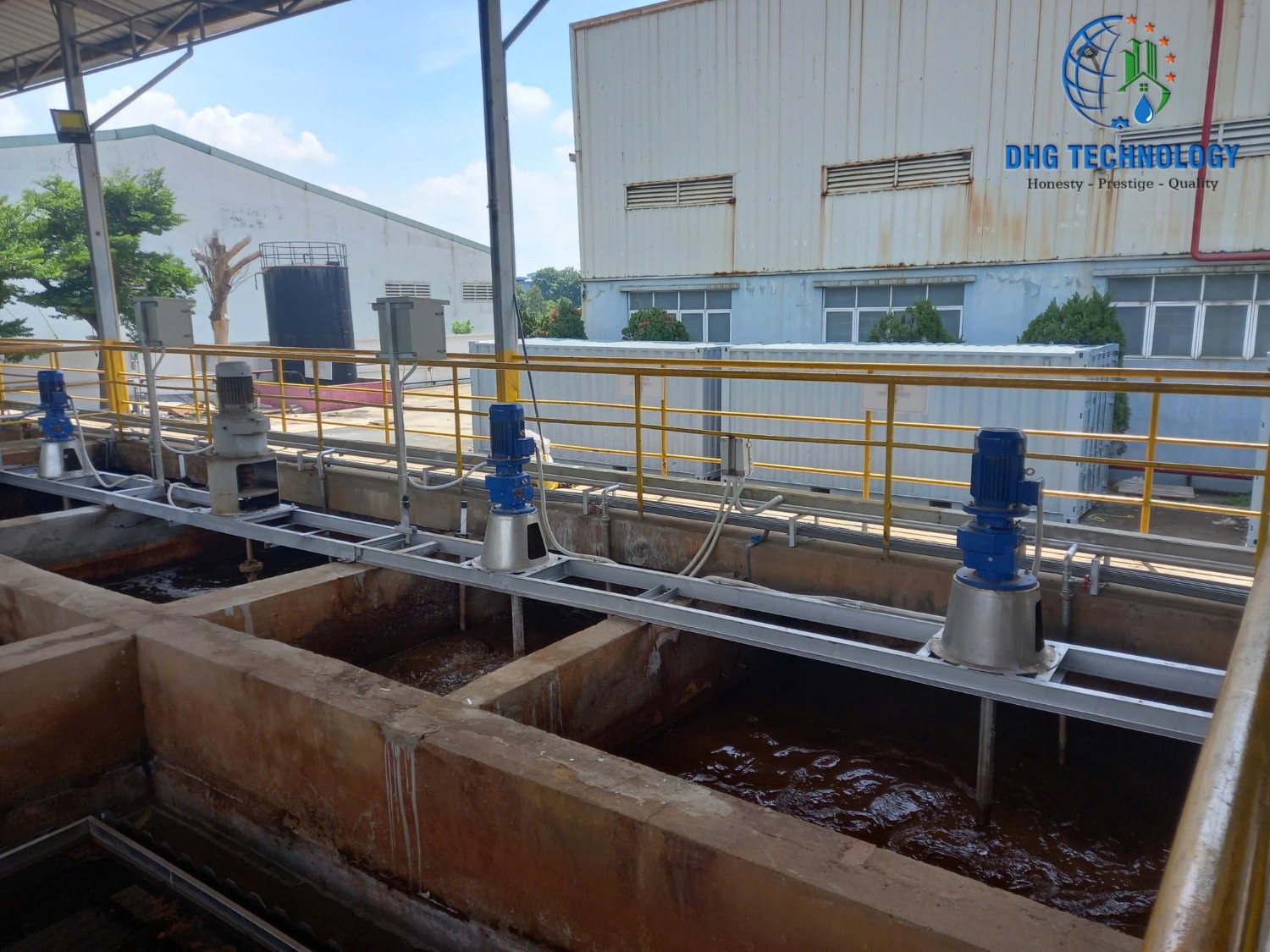 Cải tạo hệ thống xử lý nước thải công suất 200m3/ngày.đêm cho Công ty TNHH ECI ELASTIC