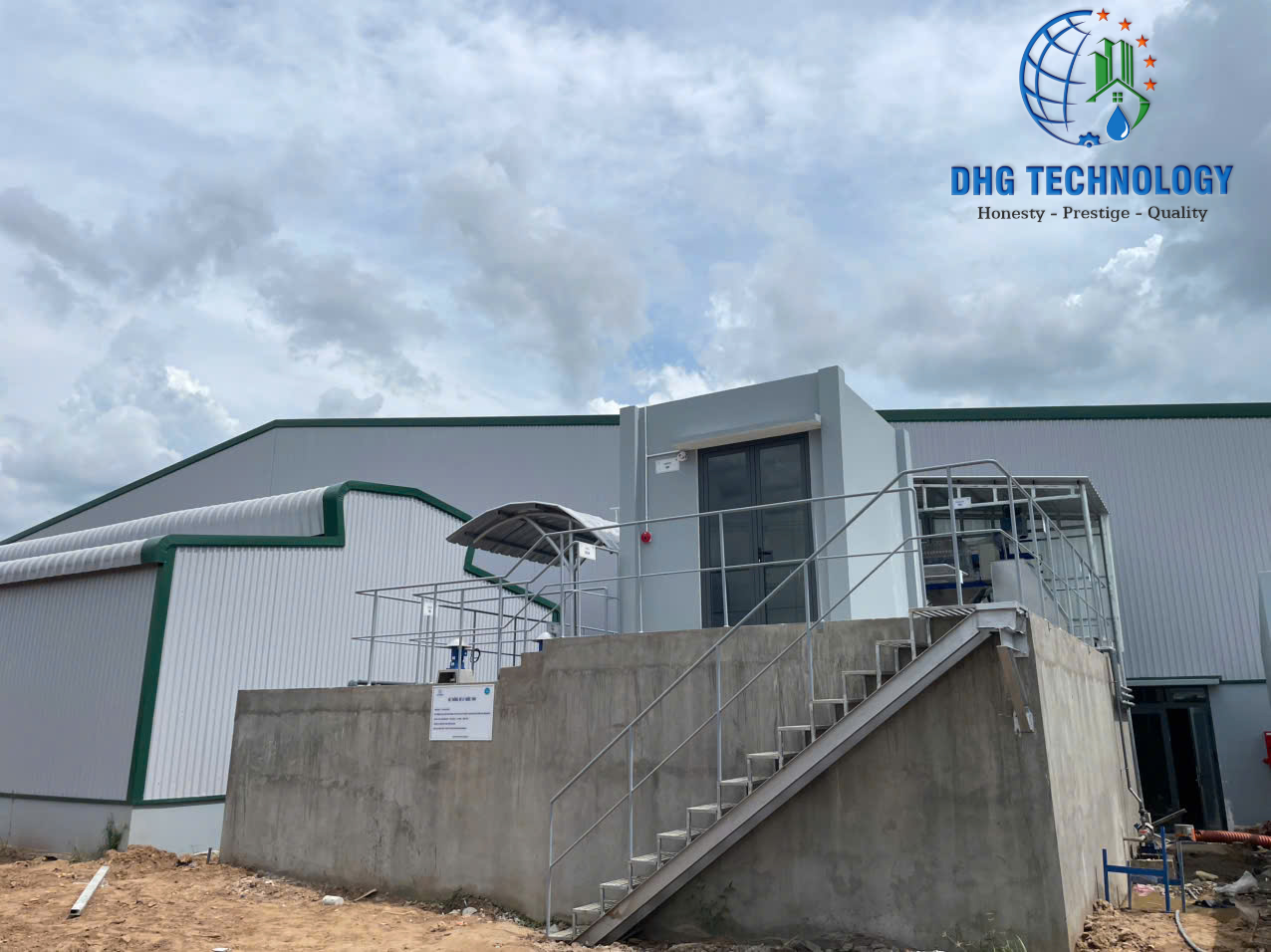 Thiết kế thi công hệ thống xử lý nước thải công ty  TNHH Thực Phầm Thái Sơn Công suất 50m3.ngày.đêm