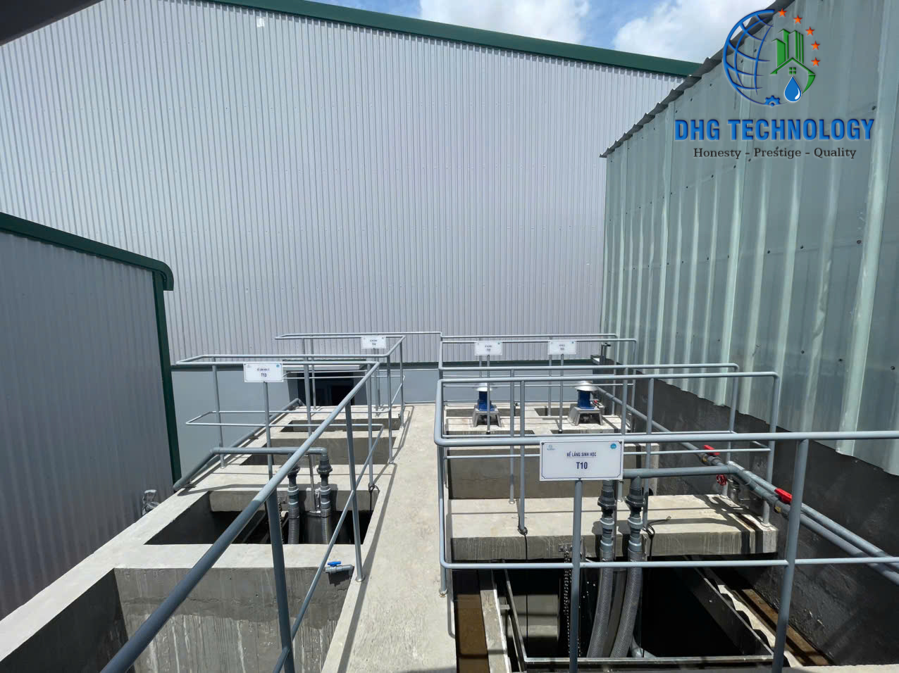 Thiết kế thi công hệ thống xử lý nước thải công ty  TNHH Thực Phầm Thái Sơn Công suất 50m3.ngày.đêm