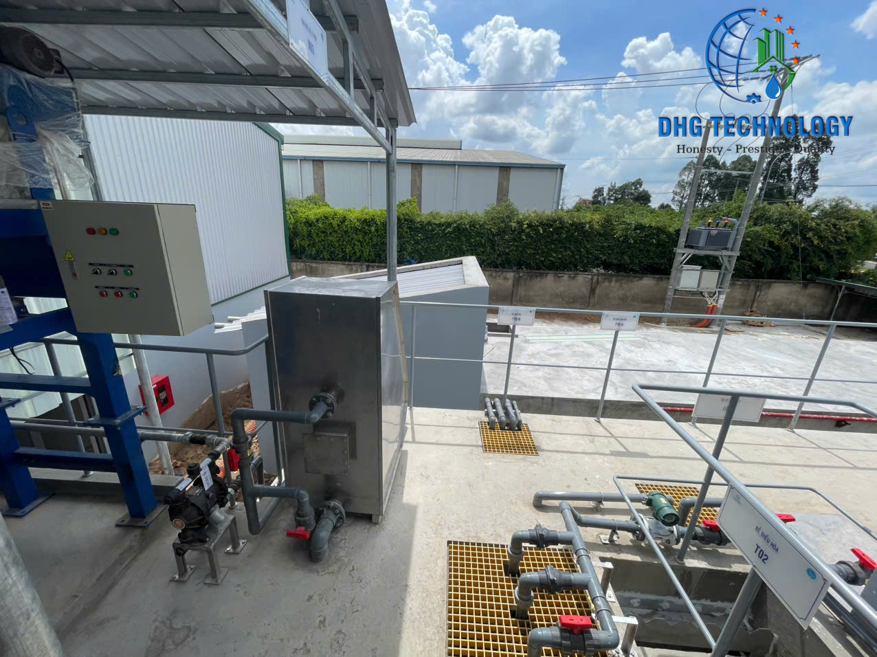 Thiết kế thi công hệ thống xử lý nước thải công ty  TNHH Thực Phầm Thái Sơn Công suất 50m3.ngày.đêm