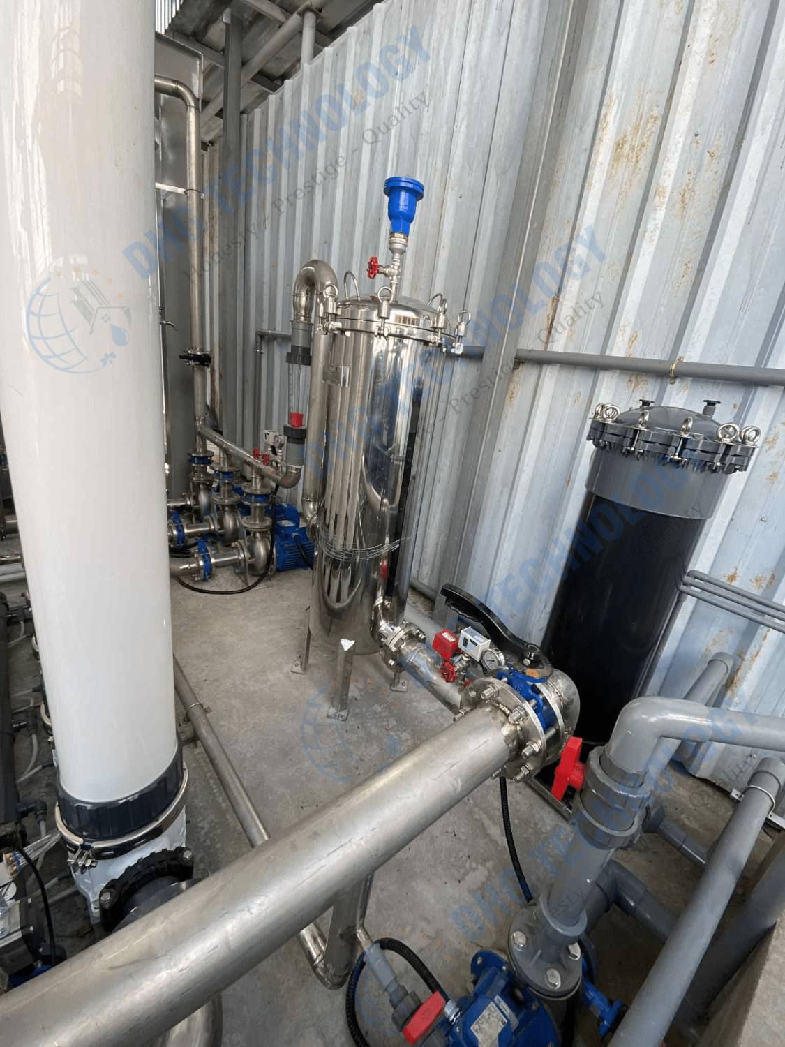 Hoàn thành hệ thống xử lý nước thải bằng công nghệ UF RO EDI cho nước thải tái sử dụng