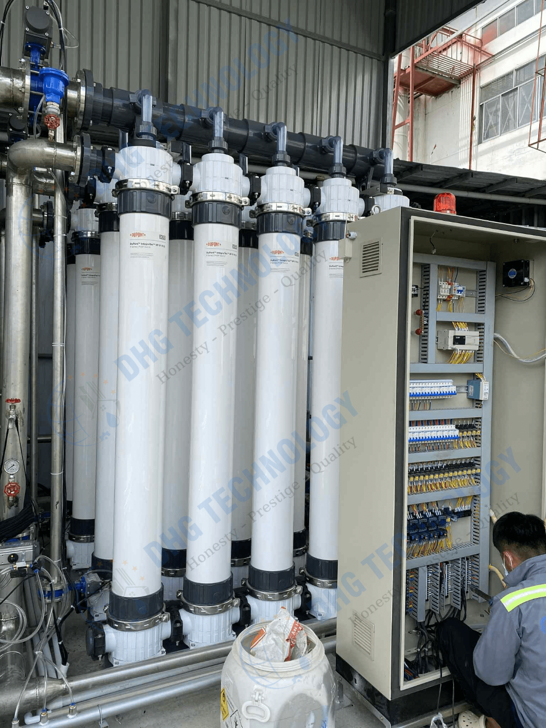 Hoàn thành hệ thống xử lý nước thải bằng công nghệ UF RO EDI cho nước thải tái sử dụng