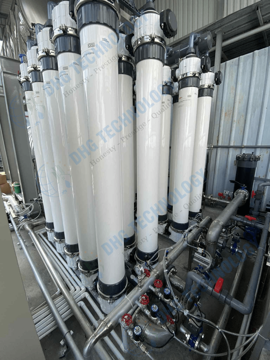 Hoàn thành hệ thống xử lý nước thải bằng công nghệ UF RO EDI cho nước thải tái sử dụng